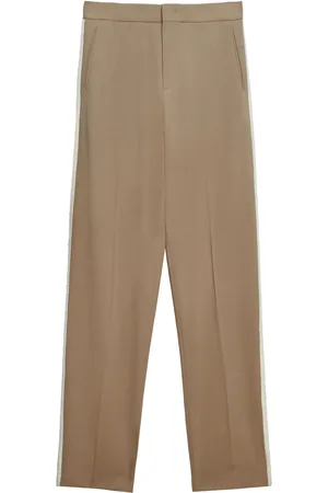 Msgm Pantaloni con dettaglio a righe