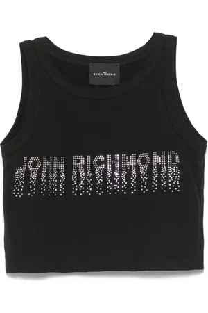 John Richmond Top con strass