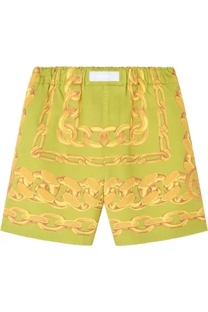 VERSACE Shorts con stampa Medusa Chains