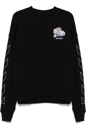 OFF-WHITE Felpa con logo ricamato