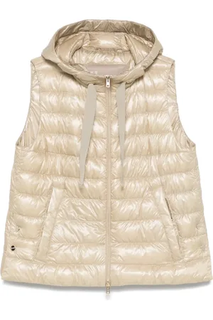 HERNO Gilet con cappuccio