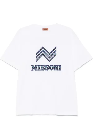 Missoni T-shirt girocollo in cotone