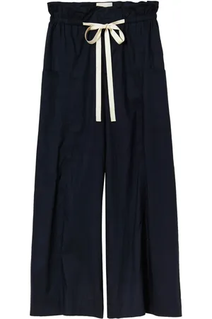Plan C Pantaloni dritti con coulisse