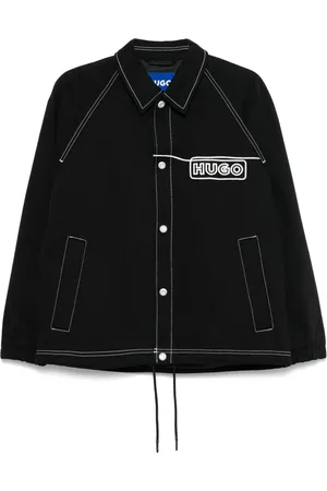 HUGO BOSS Giacca in cotone con logo