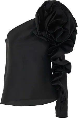 Carolina Herrera Top asimmetrico