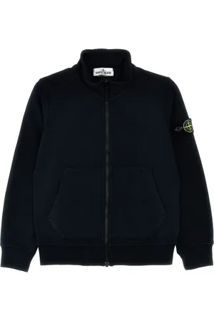 Stone Island Felpa con applicazione Compass