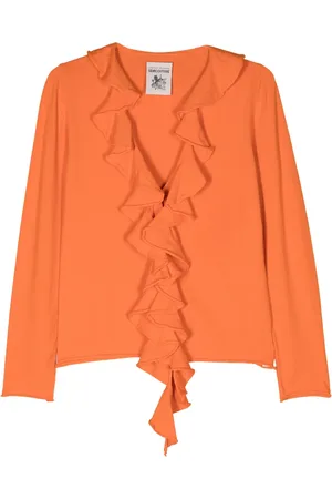 SEMICOUTURE Cardigan con ruches