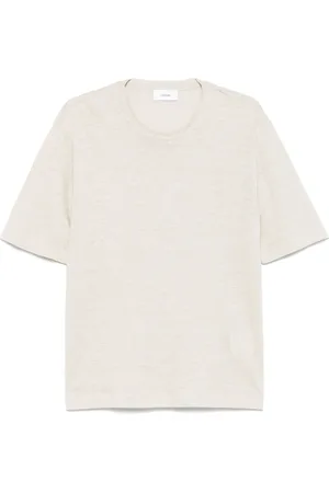 LARDINI T-shirt in lino