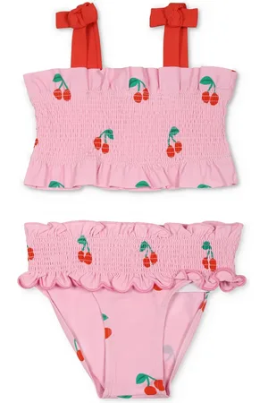 Stella McCartney Set bikini con stampa ciliegie