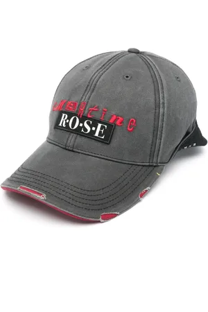 MARTINE ROSE Cappello da baseball con risvolto