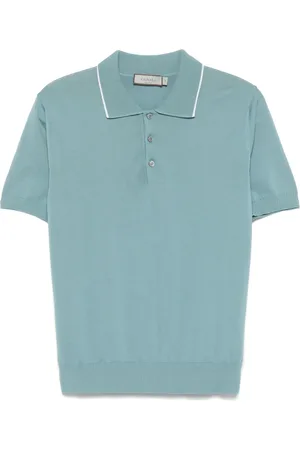 CANALI Polo in maglia fine