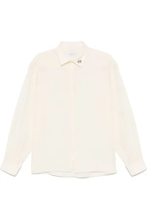 Family First Camicia con effetto stropicciato