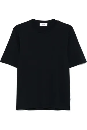 LARDINI T-shirt con spacco laterale