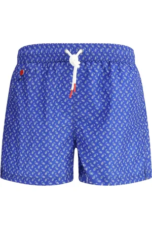 Kiton Costume da bagno con stampa paisley