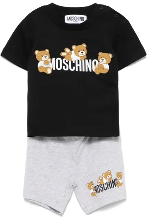 Moschino Set Teddy Bear con shorts e T-shirt