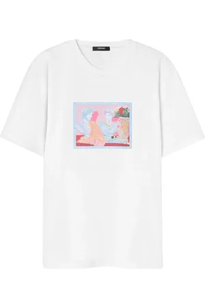 VERSACE T-shirt con stampa grafica