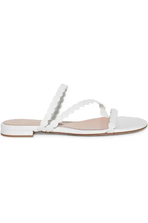 Gianvito Rossi Sandali slides in pelle