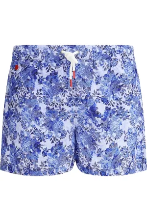 Kiton Costume da bagno con stampa paisley
