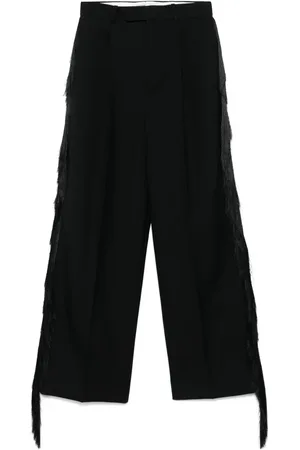 Carven Pantaloni con frange