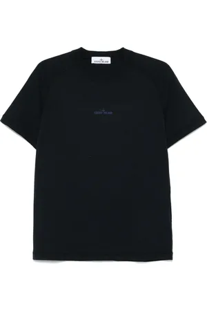 Stone Island T-shirt in jersey di cotone biologico