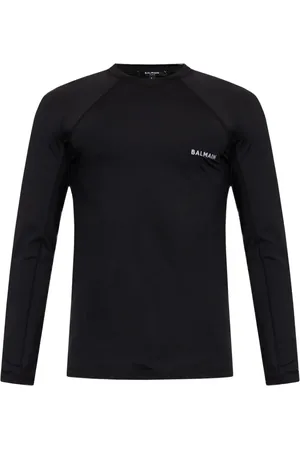 Balmain T-shirt con logo ricamato