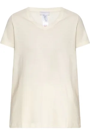 Hanro T-shirt con scollo a V