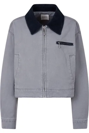 Studio Tomboy Giacca crop con colletto a coste