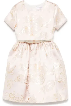 MONNALISA Abito con motivo jacquard