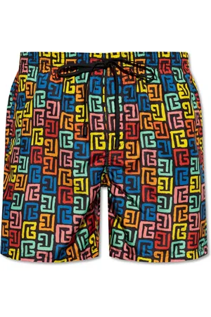 Balmain Costume da bagno con stampa