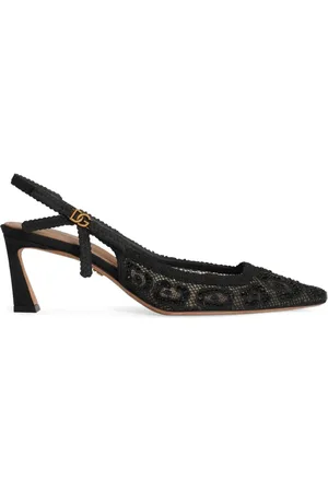 Dolce & Gabbana Pumps in pizzo con cinturino posteriore 60mm