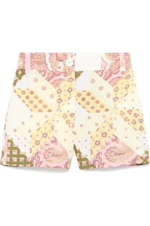 Etro Shorts con stampa patchwork