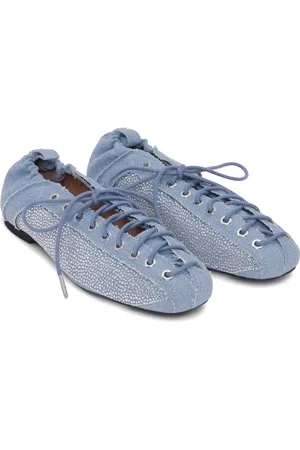 Ganni Ballerine denim
