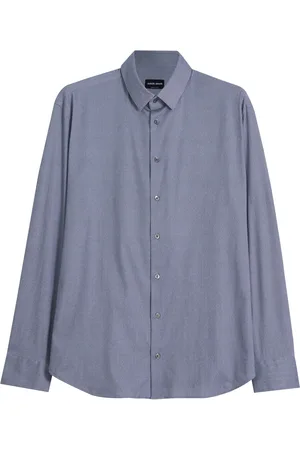 Giorgio Armani Camicia con motivo chevron