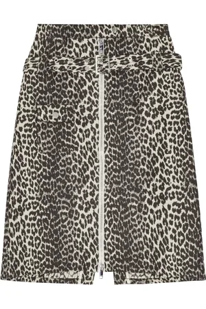 Ganni Gonna leopardata