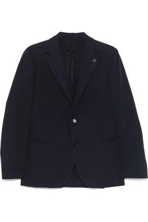 LARDINI Blazer con spilla
