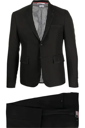 Thom Browne Smoking con bordi in grosgrain