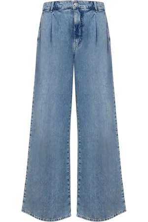 Moschino Jeans a gamba ampia
