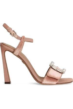 Dolce & Gabbana Sandali con fibbia di cristalli