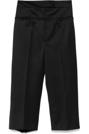 ALMAZ Pantaloni crop in lana