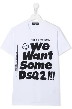 Dsquared2 T-shirt Live Crew con logo
