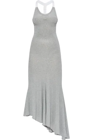 OFF-WHITE Abito midi a coste