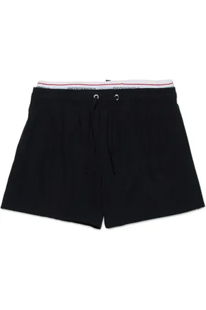 Dsquared2 Costume da bagno con banda logo