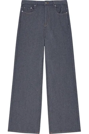 Ganni Jeans a gamba ampia