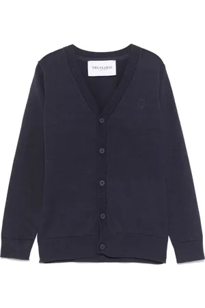 Trussardi Cardigan con ricamo