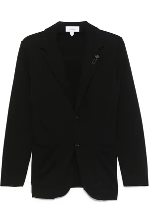 LARDINI Blazer con spilla
