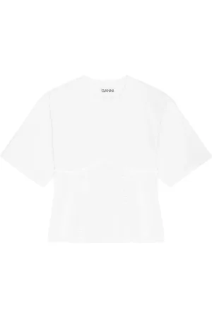 Ganni T-shirt con applicazioni