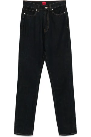 HUGO BOSS Jeans con applicazione logo