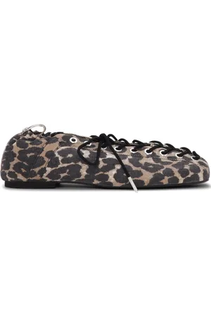 Ganni Ballerine con stampa