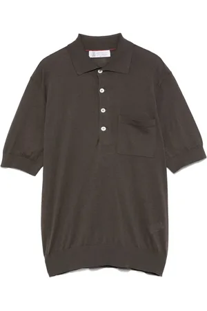 Brunello Cucinelli Polo a coste