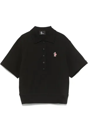 Moncler Polo in cotone con applicazione